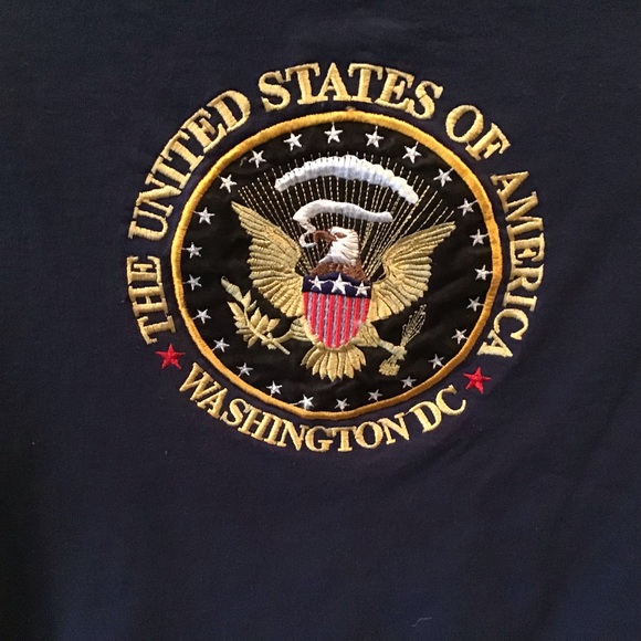 JULY 4th DC National Seal Shirt Embroidered size S - Picture 2 of 7